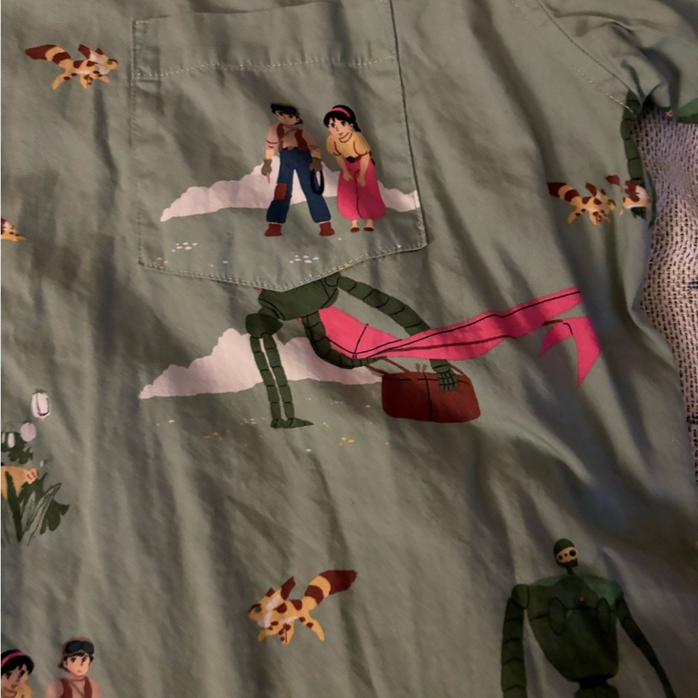 Castle In The Sky BoxLunch Button Up